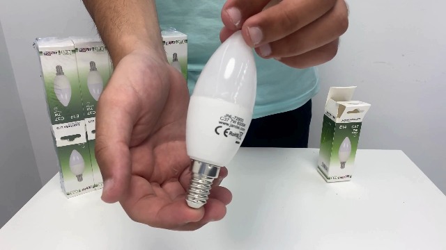 ZIKEY Confezione da 10 Lampadina LED E14 a Candela - 6W