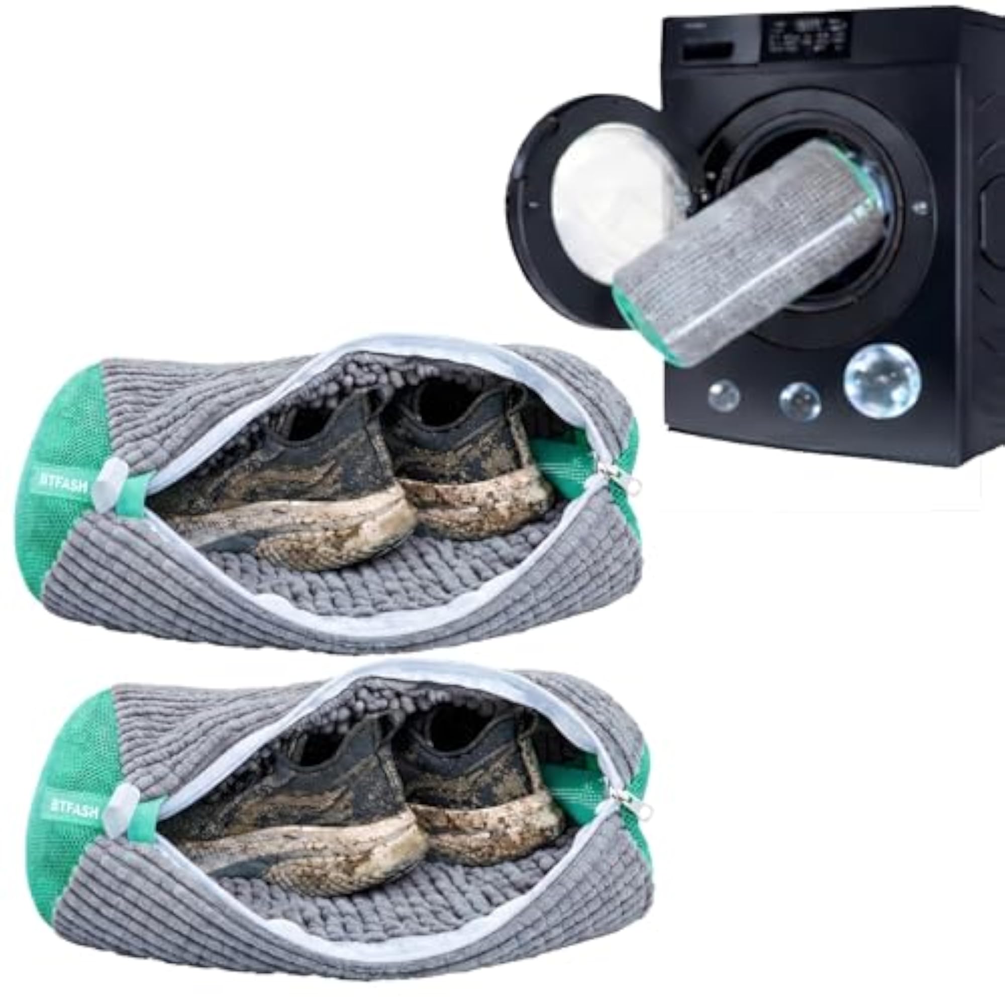 Pack of 2 Reusable Shoe Laundry Bags