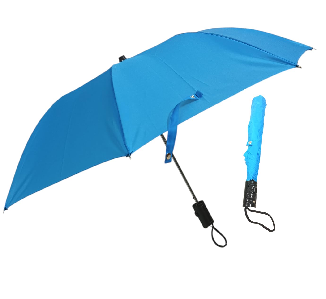 Travel Umbrella for women 2 fold Automatic Open 8 Ribs Folding Windproof for Man Women | Umbrella For Sun Protection-image-13