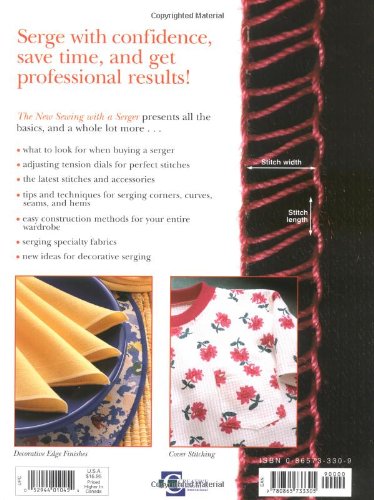The New Sewing With a Serger (Singer Sewing Reference Library)