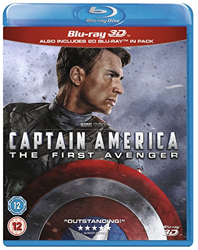 Captain America: First Avenger [Blu-ray 3D + 2D] [Region Free]