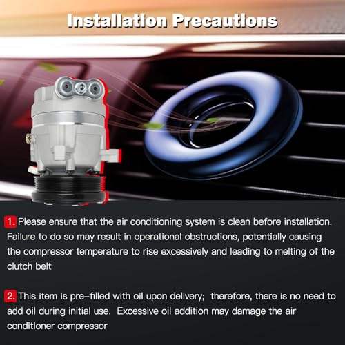 Image of Air Conditioning Compressor for Chevrolet Optra for Suzuki Forenza Reno