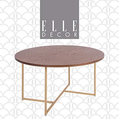 Elle Decor Ines Coffee Table, Burnt Sienna