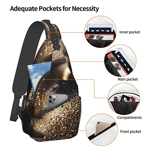 Mochila crossbody deportiva unisex resistente y ligera miniatura 3