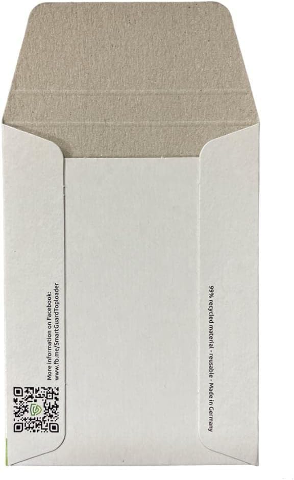 Smart Guard Toploader Lot de 100 cardboards durables 99 % recyclés pour cartes à collectionner + protection d'expédition HeartGlobal