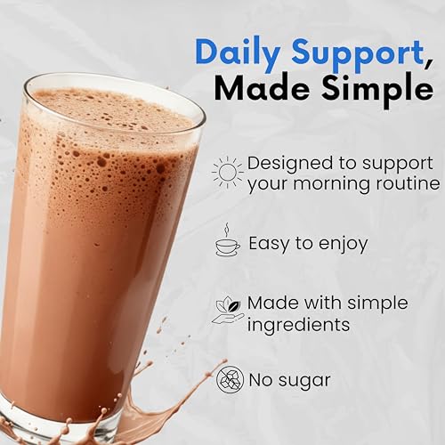 Image of Nutri11 NutriBreakfast by Nutrillermo /Keto Protein Collagen Powder with MCT Oil /MCT Oil Powder /Keto Collagen Peptides with Grass-Fed Bovine Collagen Type I & III (15.9, Chocolate)