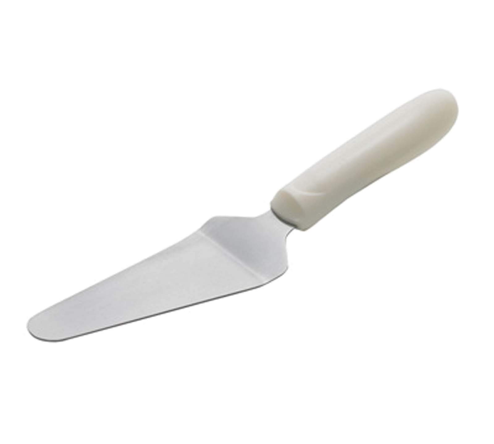 Winco TWP-51 Pie Server, 5 1/2' Blade, White PP Handle