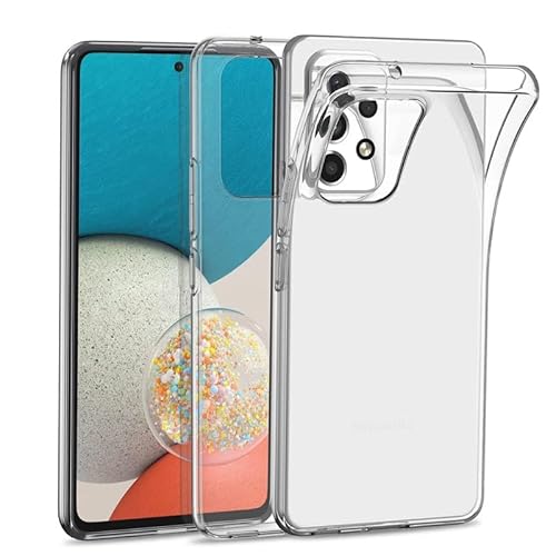 Coque de protection transparente en silicone pour Samsung Galaxy A13 (4G) - Transparent - Ultra fine - Souple - En TPU transparent Cover