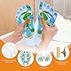 2-Teiliges Set Reflexzonen Socken,Reflexology Socks mit Massage Tools, Fußreflexzonen Socken Handschuhe, Fußreflexzonenmassage Druckpunkt Socken für Fuß Reflexzonen Massage,40-45 Gua Sha