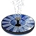 Produktbild Solar Springbrunnen, Senders Solar Teichpumpe mit 1W Solar Panel Solarbrunnen für Draussen Solar Schwimmender Fontäne Pumpe für Gartenteich Oder Teich Vogel-Bad Fisch-Behälter
