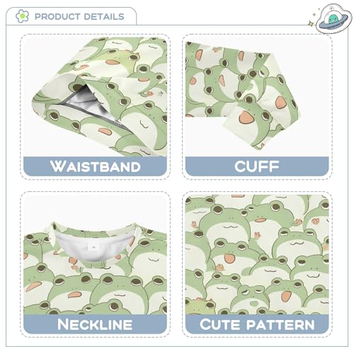 JUNZAN Cartoon Cute Fat Frogs Little Boys Sweatshirt Hoodie Fleece Hoodie for Boys Camping 4T3