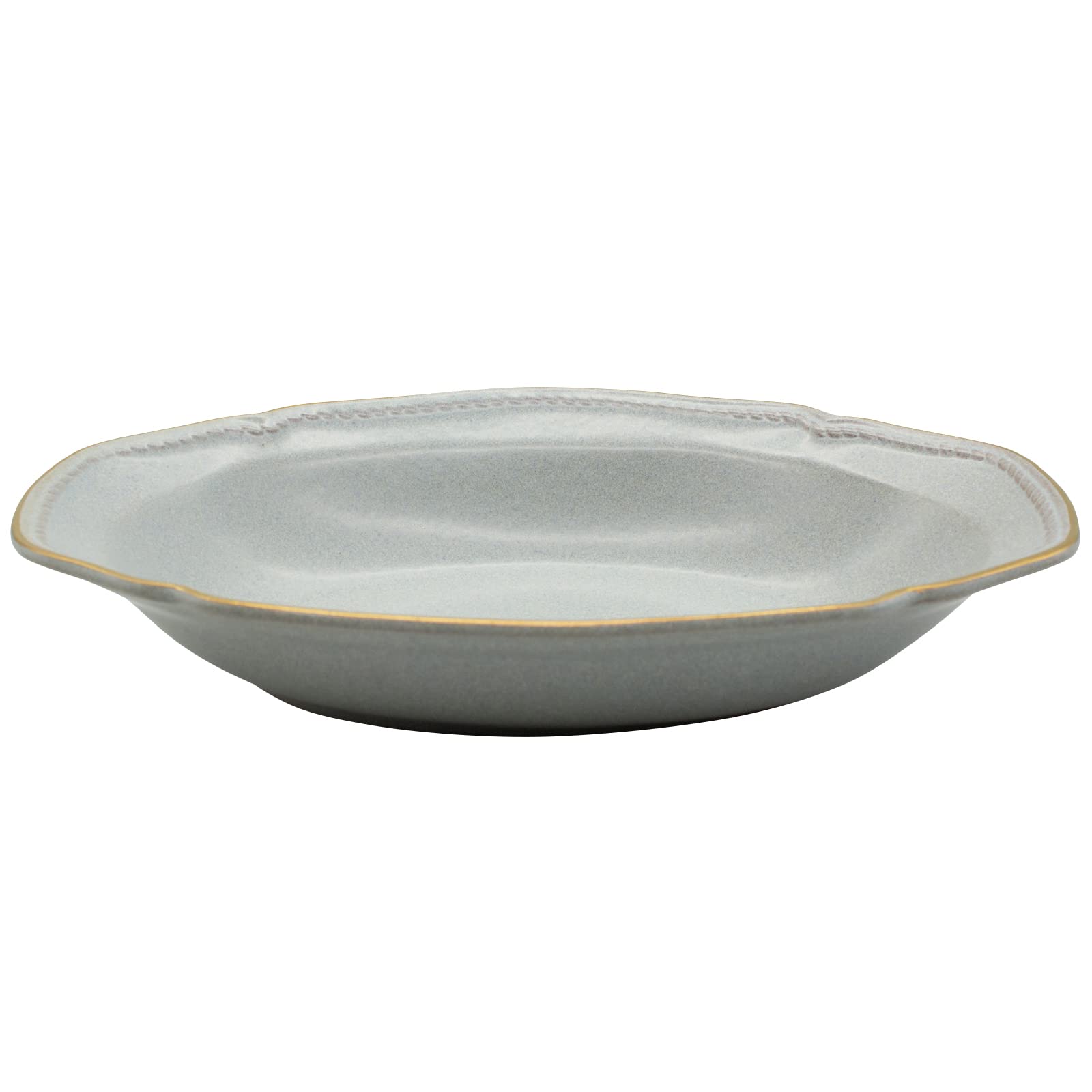 新品　Lien リアン オーバルボウル 25cm パスタ皿　カレー皿　グレー Lien(リアン) オーバルボウル 25.6cm | aito製作所 | 美濃焼