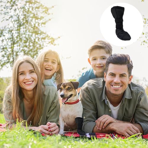 Dog Paws Recovery Shoe,Hundeschuhe Zur Erholung,Pfotenschutz Hund Verletzung, Haustierwunden Verhindern Lecken,Hundeschuhe Pfotenschutz Für Den Heilungsschutz Nach Chirurgischen Eingriffen(S)