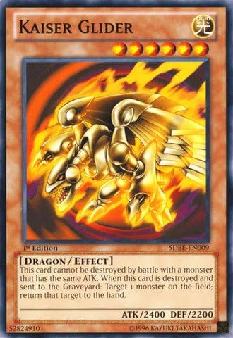 YU-GI-OH! - Kaiser Glider (SDBE-EN009) - Estructura de la cubierta: Saga del Dragón Blanco de Ojos Azules - Edición ilimitada - Común disponible en Yaxa Guatemala