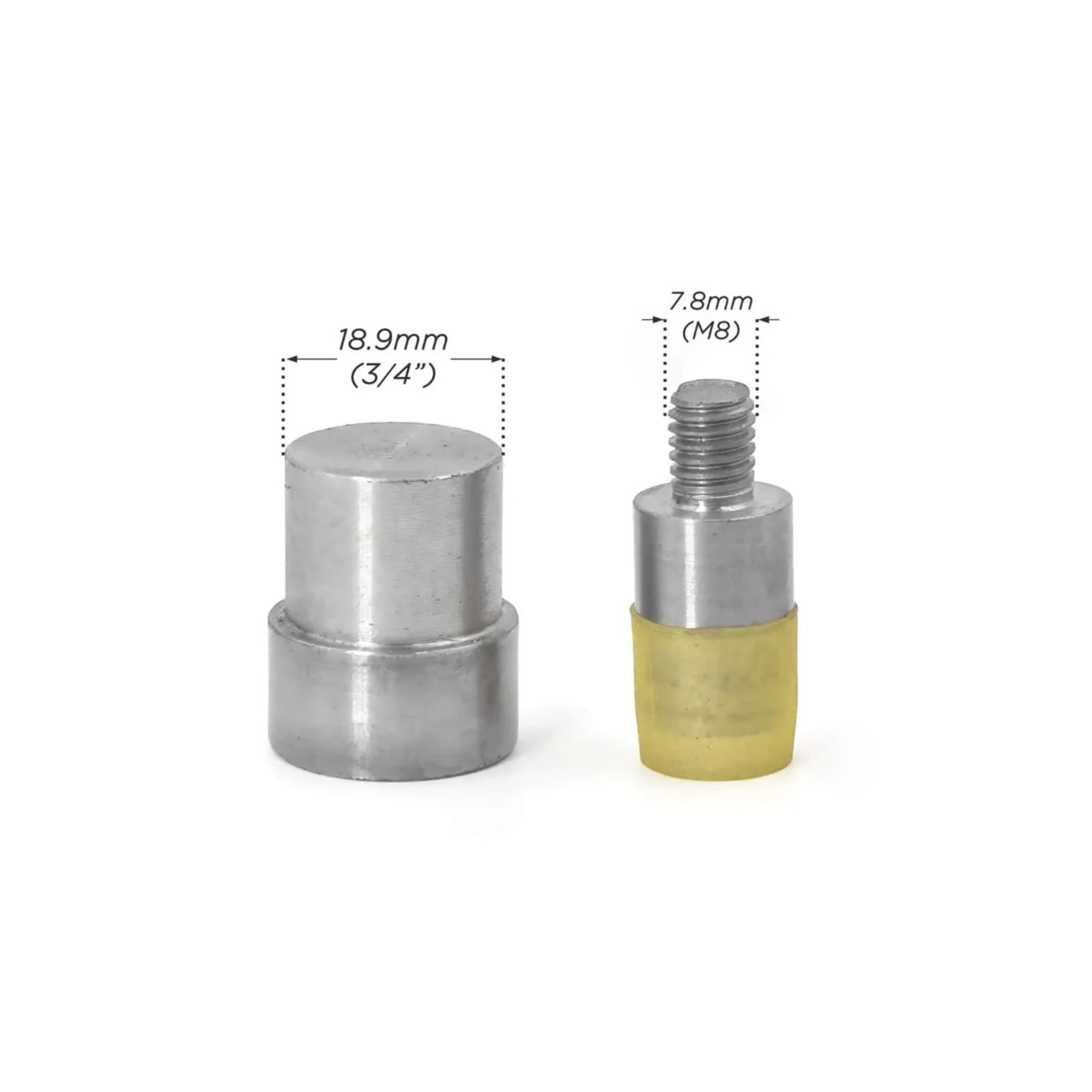 Snap Fasteners Botón Die 1 juego de moldes for troqueles botones con cierres a presión