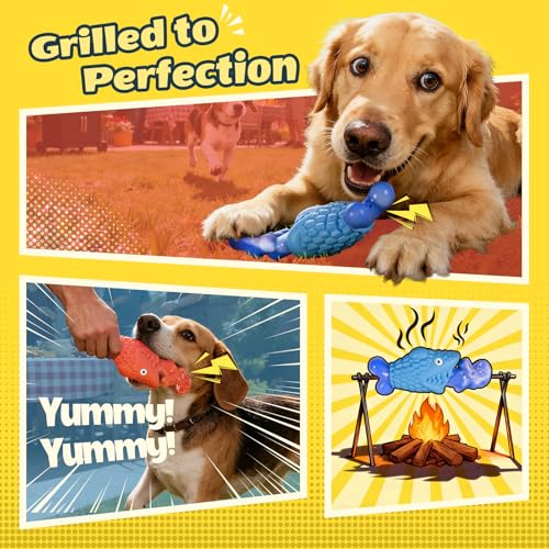 2-Pack Tough Dog Toys for Aggressive Chewers - $18.99