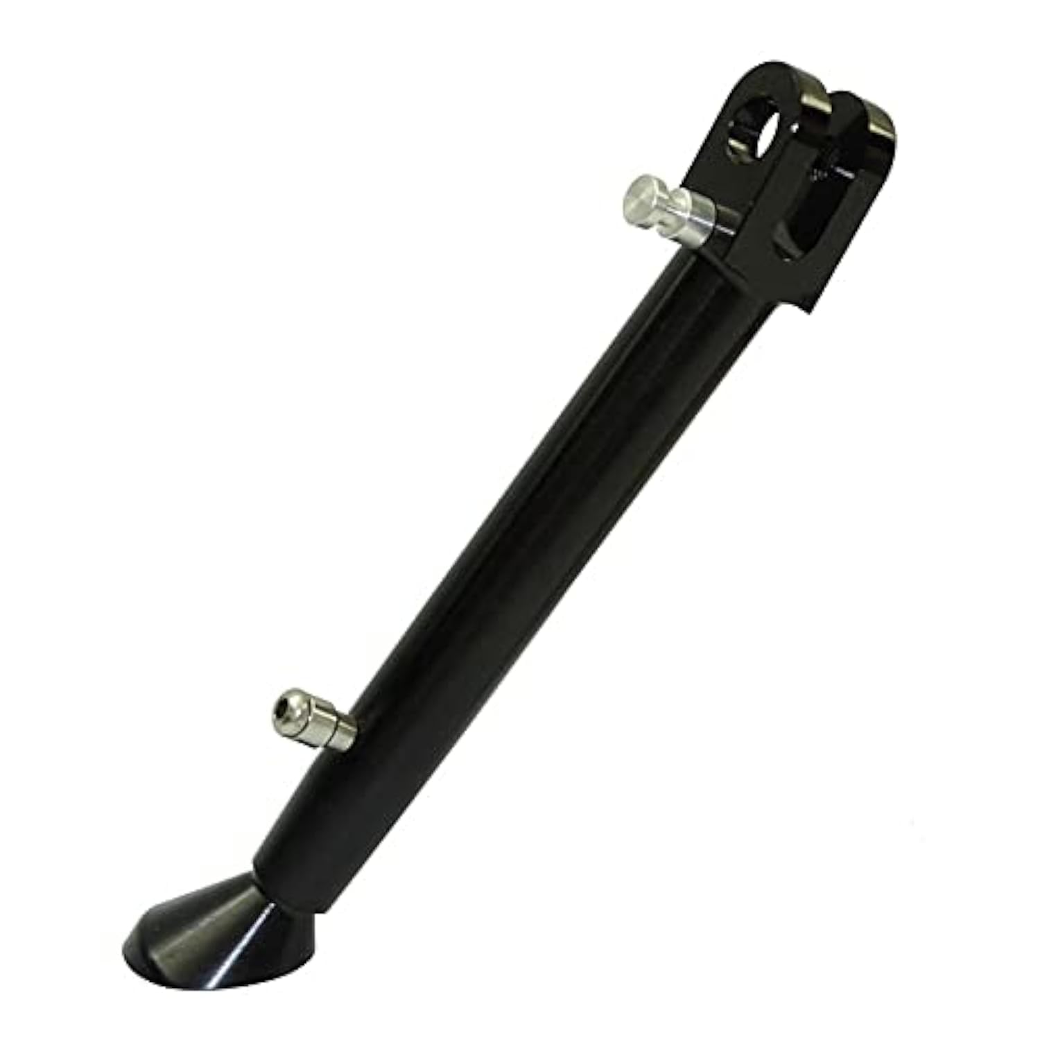 Motobiker Adjustable CNC Aluminum Kickstand Compatible with K-awasaki ZX-6 ZX6R ZZR600 ZX-9R ZX-10R Black