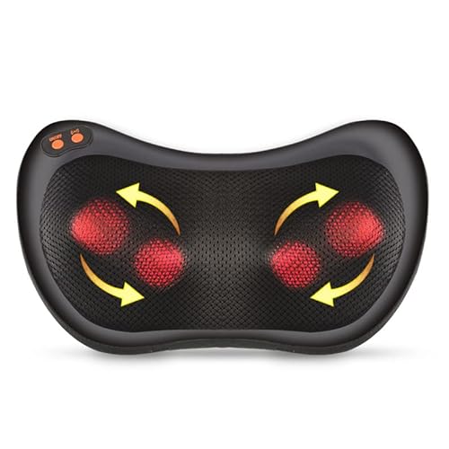 Shiatsu Back and Neck Massager with Heat and Deep Tissue ...