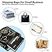 Poly Mailers 10x13 Inch 25 Pcs, Heart printed Thank You Shipping Bags with 2.4mil Thickness, Waterproof Mailing Envelopes, Strong Self-sealing Adhesive Poly Bags for Shipping