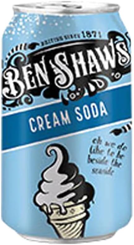 Ben Shaws Cream Soda Cans 330ml (Q)