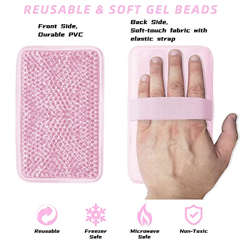 Image of Gel Ice Pack for Injuries Ice Bag with Strap-1 Pack Reusable Hot Cold Pack