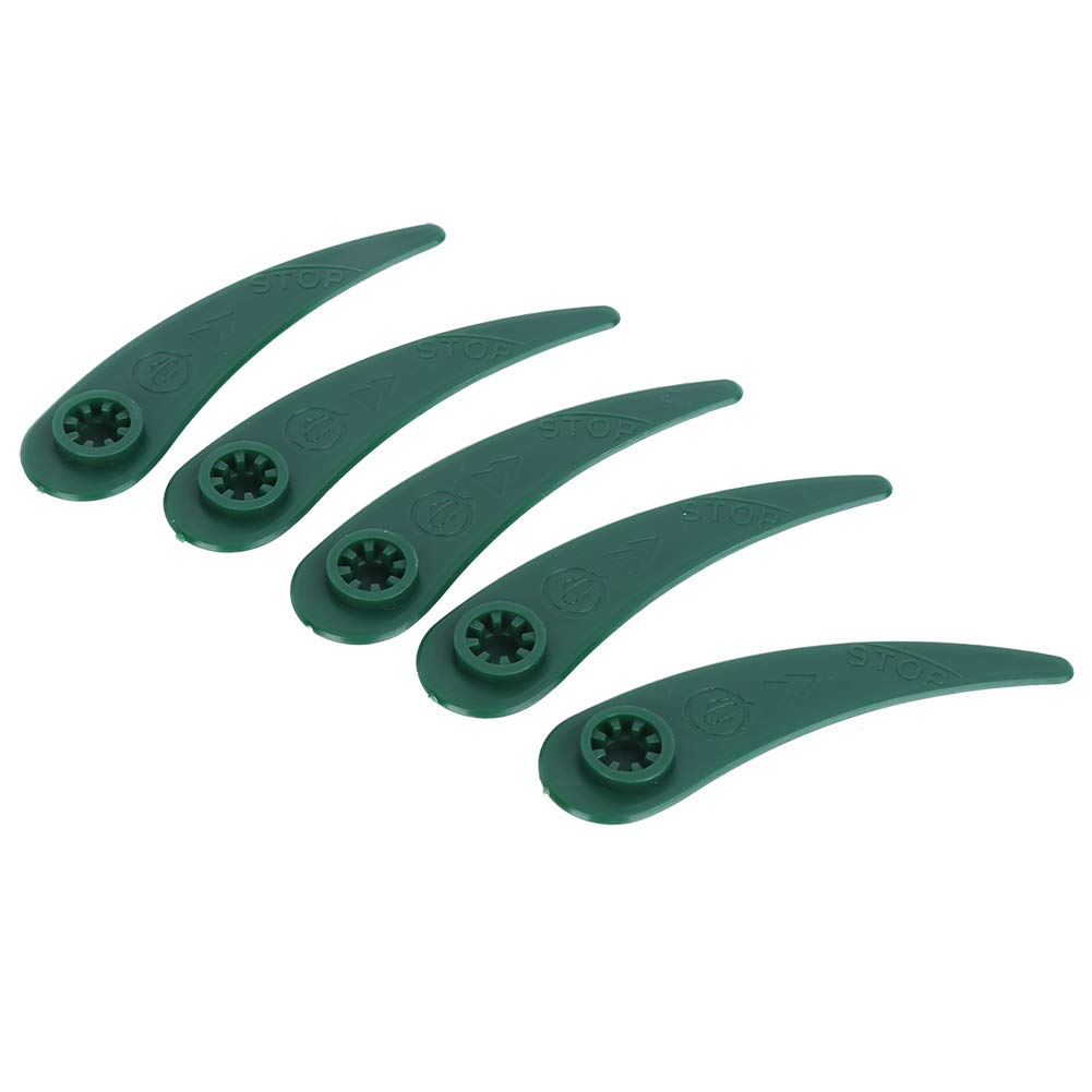 Ueohitsct 50Pcs Lawn Mower Plastic Blade Replacement Accessories Parts Fit for Art 23â€‘18 Li/26â€‘18Li