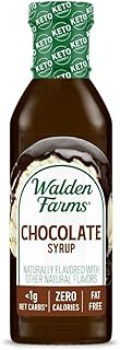 Walden Farms Chocolate Syrup – Perfect for Coffee, Desserts, Ice Cream – Zero Calorie, Sugar-Free, Low Carb, Keto-Friendly, Gluten-Free, Vegan – 2-Pack, 12 oz Bottles