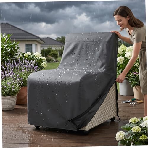 Housse chaise inclinable Oxford 600D imperméable et résistante pour fauteuil