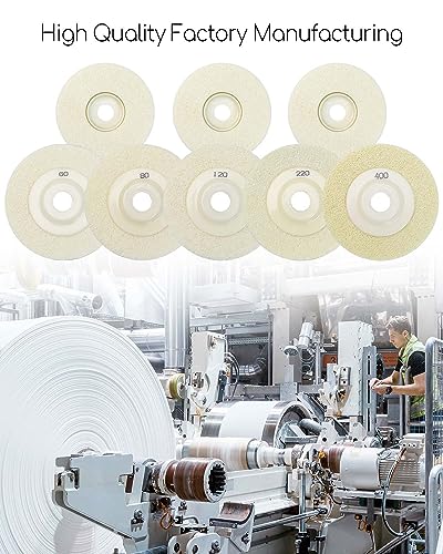 TIKSCIENCE Folha de polimento de fibra de esponja de 10 cm adequada para mármore granito limpeza de