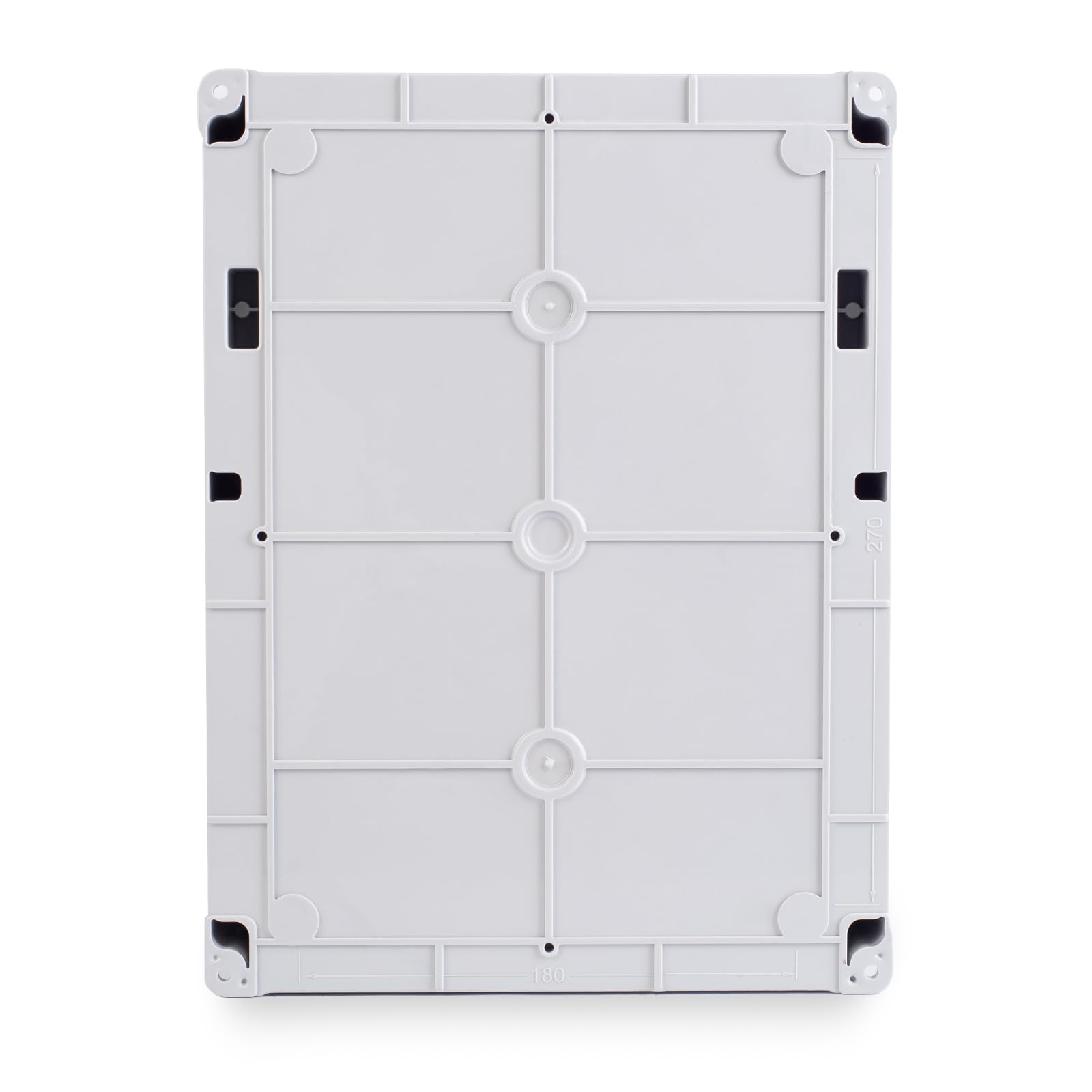 Tableau de distribution électrique de chantier MIDORI | Répartiteur de prises CEE complet 1184 Plus avec 1x 32A/5P, 1x 16A/5P, 4x 230V de HAGER selon IP44 | Distributeur mural avec disjoncteur FI