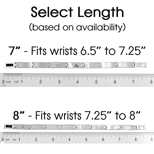 turquoise bracelet sterling silver 925 genuine gemstones link bracelet select length