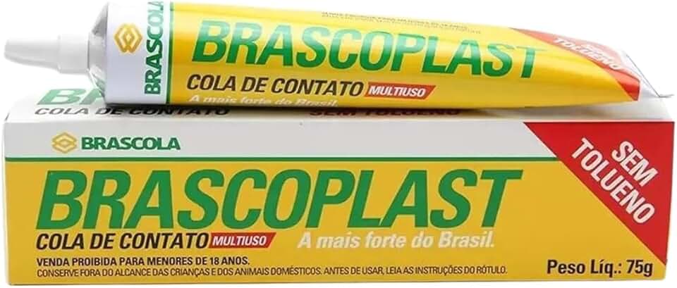 Cola De Contato Multiuso 75g - Cola De Sapateiro 2 Unidades