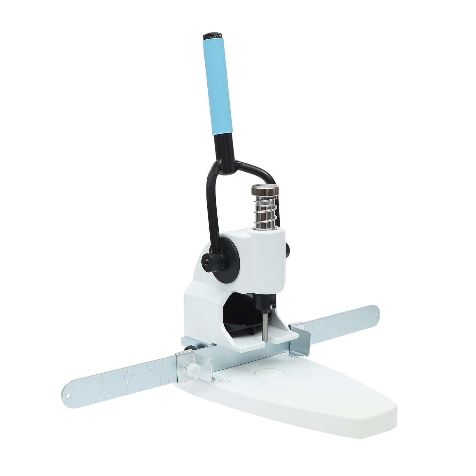 Papierlocher, Einlocher mit Griff for Kinder und Erwachsene, Handkreisstanzer for Papierbasteleien im Büro, Klassenzimmer, 5-mm-Bohrer
