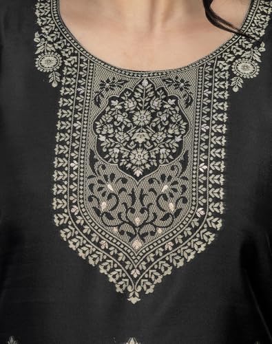 Image of SKYLEE Rayon Chikankari Embroidery Anarkali Kurta Set with Dupatta