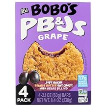 Bobos Oat Bars Bar PB&Js Grape 4Pk 8.4 OZ