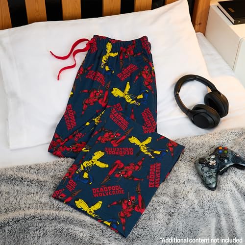 Marvel Avengers Mens Pajama Pants, Comfy Lounge Pants - Gifts for Men, Teenagers3