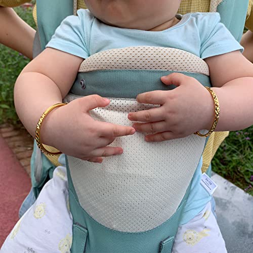 Ethlyn 2pcs/lot Baby bangles for girls boys 1 year old Gold Plated Bangles Bracelets toddler kids jewelry3