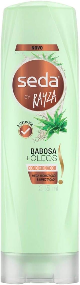 Seda Linha Babosa + Oleos Condicionador by Rayza 325 Ml Aloe Vera + Oils Collection - Conditioner By Rayza 11 Fl Oz