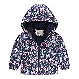 Doudoune pour Bébé Garçon Veste d'hiver avec Capuche Doudoune Ski Manches Longues Enfant Manteau Chaud BéBé Fille Enfants Mignon Mode Automne Hiver Manteau Doudoune Capuche Fourrure VêTements Chauds éPais Coat Enfants Pour 6 Mois-5 Ans Veste Imperméable pour Enfant Résistant au Vent Softshell à Capuche Veste Extérieure Respirante Enfants Veste bébé garçon Blousons Veste d'été à capuche Veste Enfant Coupe Vent, Blouson avec Capuche Poches et Ouverture Frontale à Fermeture Éclair Pratique