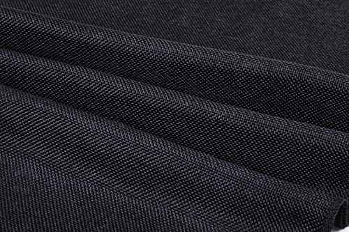 Mokohouse Burlap Table Runners 12 X 84 Inch 4 Pieces Black Jute Fabric Table Runners #TOP7