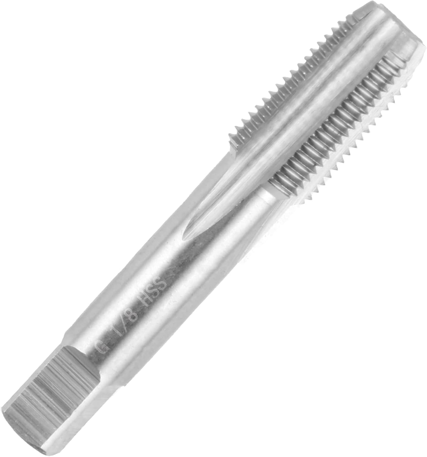 HSS G1"-11 Machine Tap, 1"-11 G 55 Degree Taper Pipe Thread Tap