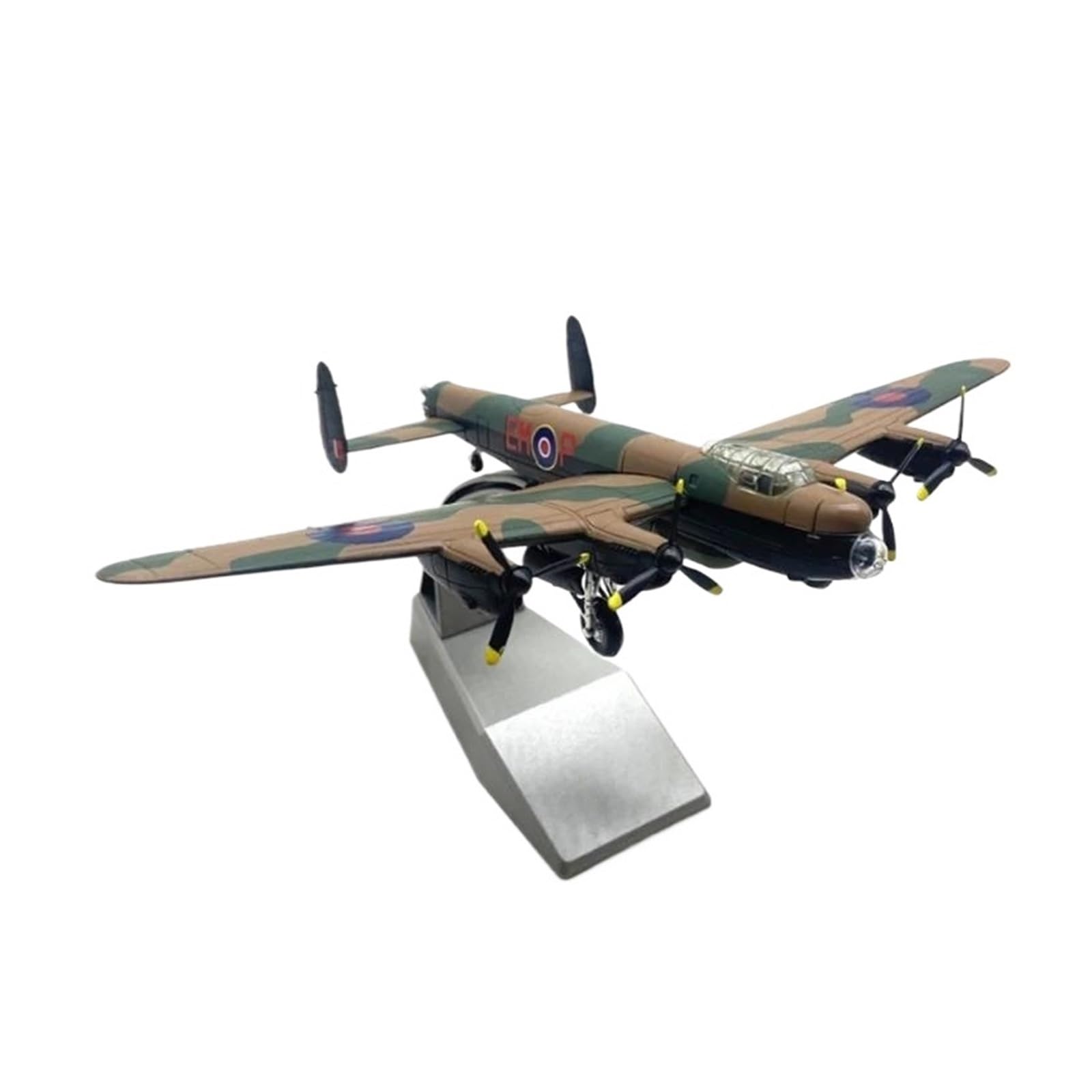 Must-Have per i Collezionisti Modellino di Aerei in Piccola Scala 1/144 per Il Regno Unito Avro Lancaster Bmki Attack 1945 Aereo da Caccia Modello di Aereo in Metallo Decorativo Giocattolo Modello di