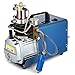 Produktbild InLoveArts Hochdrucksystem Gewehr Luftpumpe Einstellbare Blau 7, 300BAR 30MPA 4500PSI Elektrische Luftkompressor für Luftgewehr Gewehr PCP Inflator Geeignet für Motorräder und Fahrradreifen