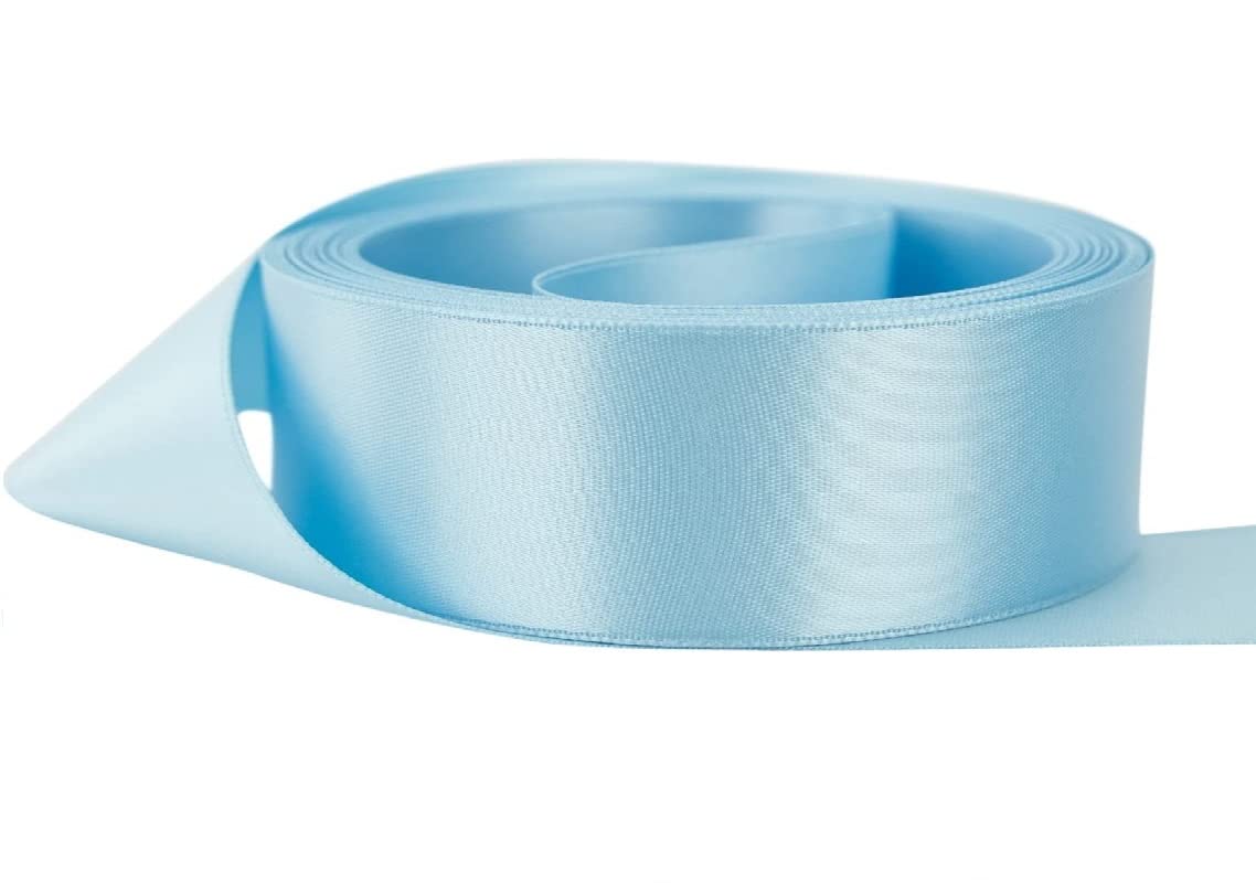 Double Sided Satin Ribbon Size 25mm x 10 Meters, Perfect for Gifts Wrap Sew Party, Decorations Events Dress Wedding Christmas Crafts, Bows Car, DIY, Bouquets, Cake More (Black) — view 11