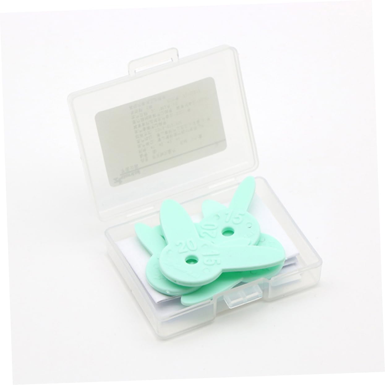 Gatuida 12 Piezas reglas para herramienta de medición Medida de calibre de espacio entre regla de medición interdental reglas de medicion calibre para