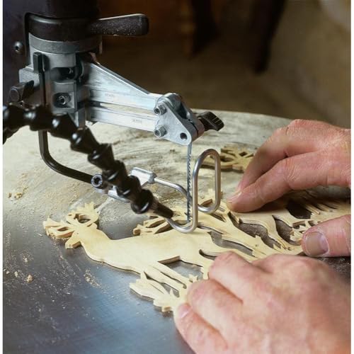 DEWALT Scroll Saw, 1.3 Amp, 20 in Steel Blade, With Variable-Speed Trigger, For Precise Cuts (DW788) - Image 6