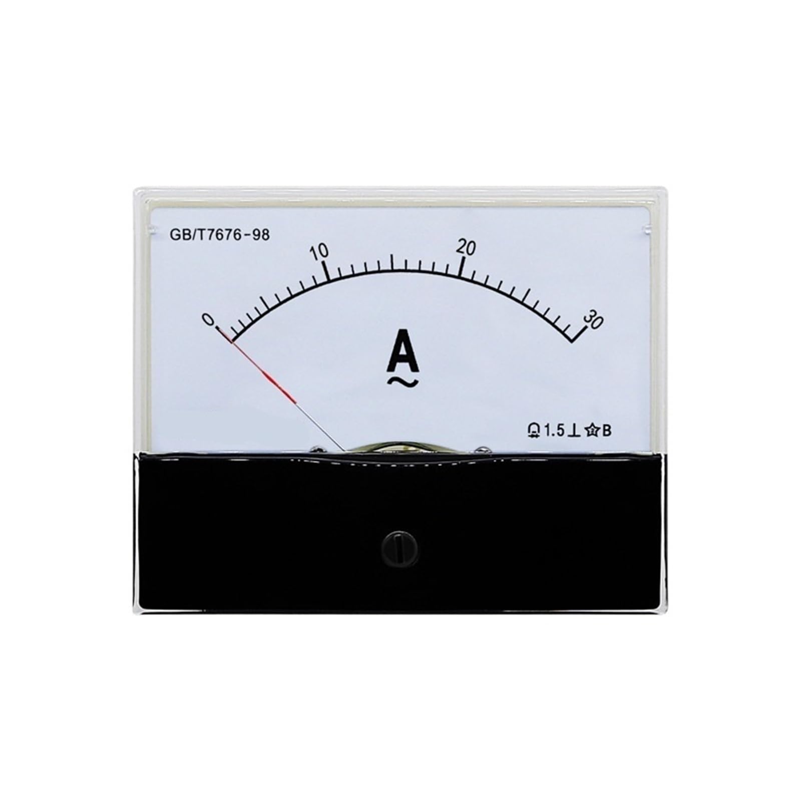 Ampèremètre AC 44L1 avec pointeur, 1A, 2A, 3A, 5A, 10A, 15A, 20A, 30A, 50A