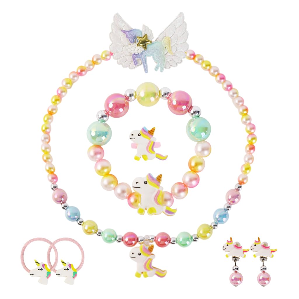See full amazon price history chart for MAYCREATE® Unicorn Kids Jewellery Set for Girls Bracelet Necklace Set for Kids Girls Unicorn Beads Bracelet, Necklace, Earrings, Ring Combo Kit for Party Costume Birthday Gift for Girls - 8 Pcs MAYCREATE® Unicorn Kids Jewellery Set for Girls Bracelet Necklace Set for Kids Girls Unicorn Beads Bracelet, Necklace, Earrings, Ring Combo Kit for Party Costume Birthday Gift for Girls - 8 Pcs (B0D3LXZX5M) Amazon Price History, Amazon Price Tracker
