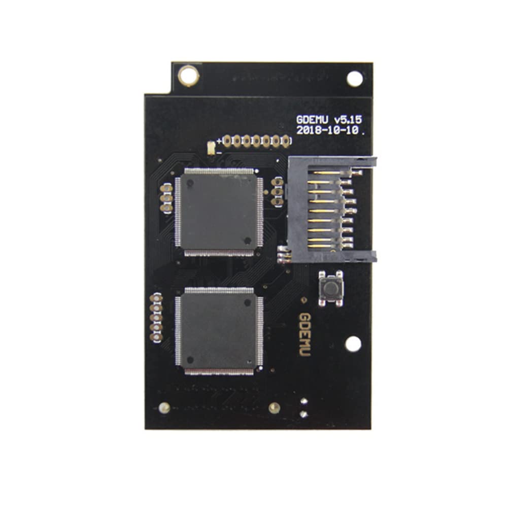 DC V5.15B GDEMU Simulationsplatine für Optische Laufwerke für Dreamcast und Farbenfrohes Remote-SD-Kartenmontageset für GDEMU (Blau)