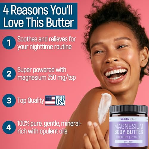Magnum Solace Magnesium Body Butter - Nighttime Magnesium Cream thumb #1